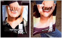 Рекламма в зубы